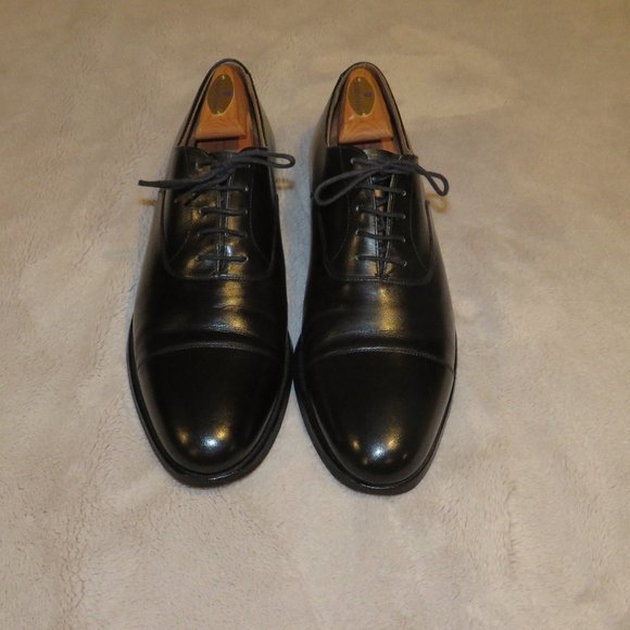 Crockett & Jones Newgate Black Calf Leather Straight Tip Oxford US 11.5B main image 10